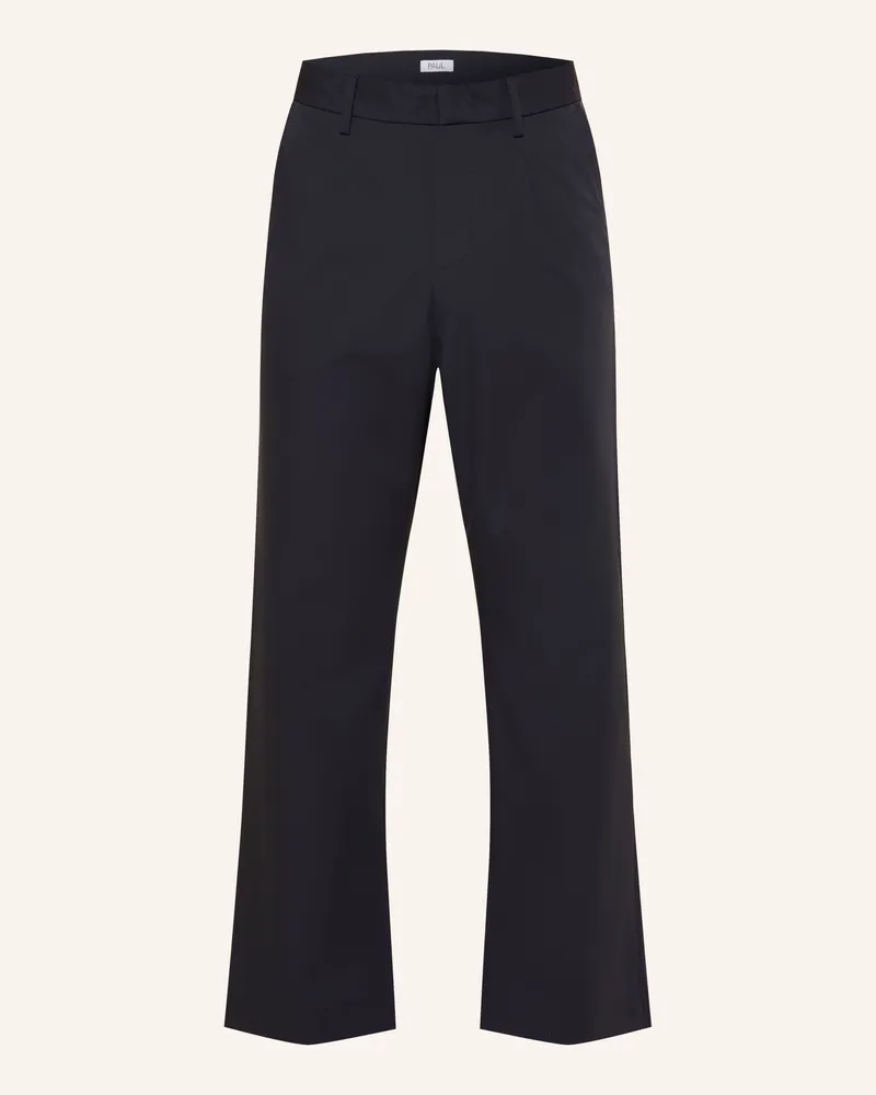 paul Chino Regular Fit blau Dunkelblau