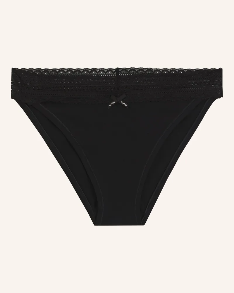 HUGO BOSS Slip Triplet Lace Brief schwarz Schwarz