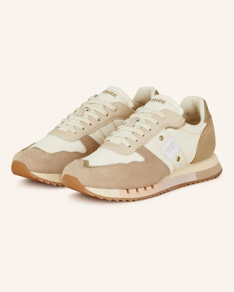 Blauer Sneaker MELROSE Creme