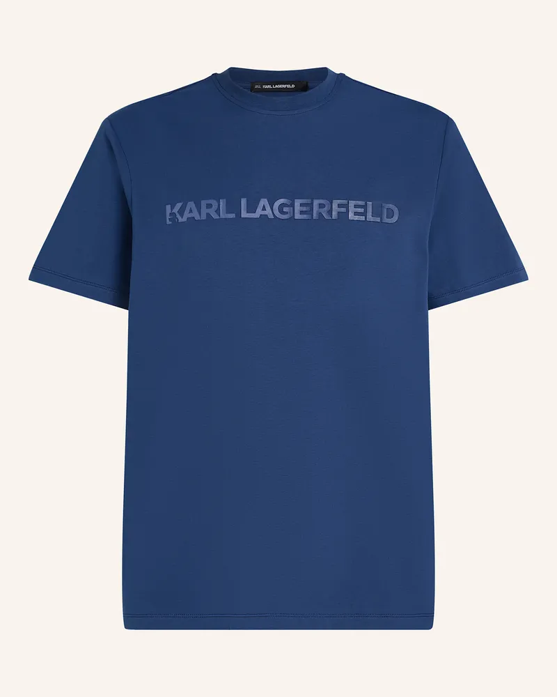 Karl Lagerfeld T-shirt Dunkelblau