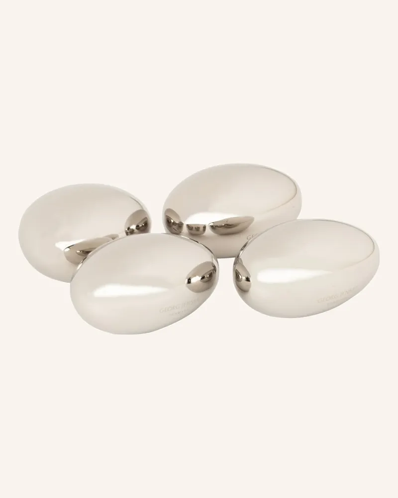 Georg Jensen 4er-Set Eiswürfel Sky silber Silber