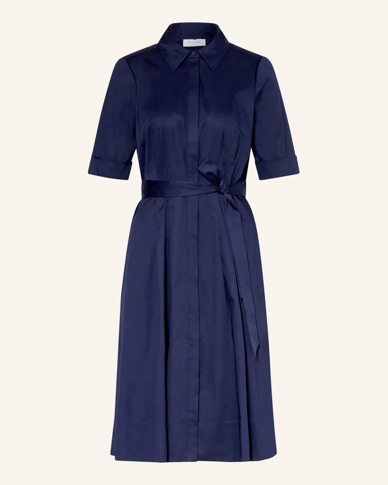 HOBBS London Hemdblusenkleid blau Dunkelblau