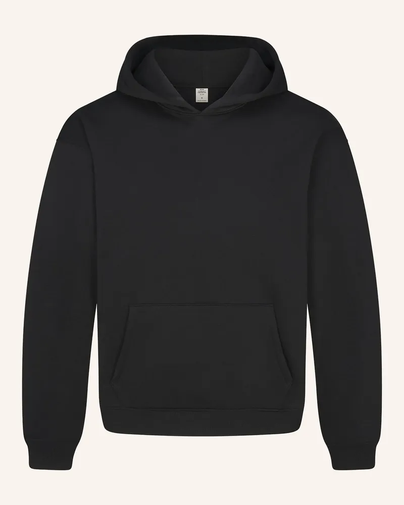 SKIMS Lounge-Hoodie Fleece Lounge schwarz Washed
