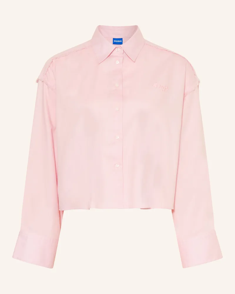 HUGO BOSS Hemdbluse Ekla rosa Hellrosa