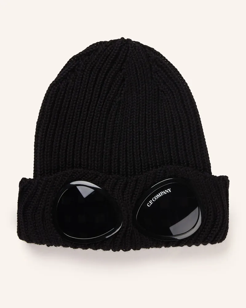 C.P. Company Mütze Schwarz