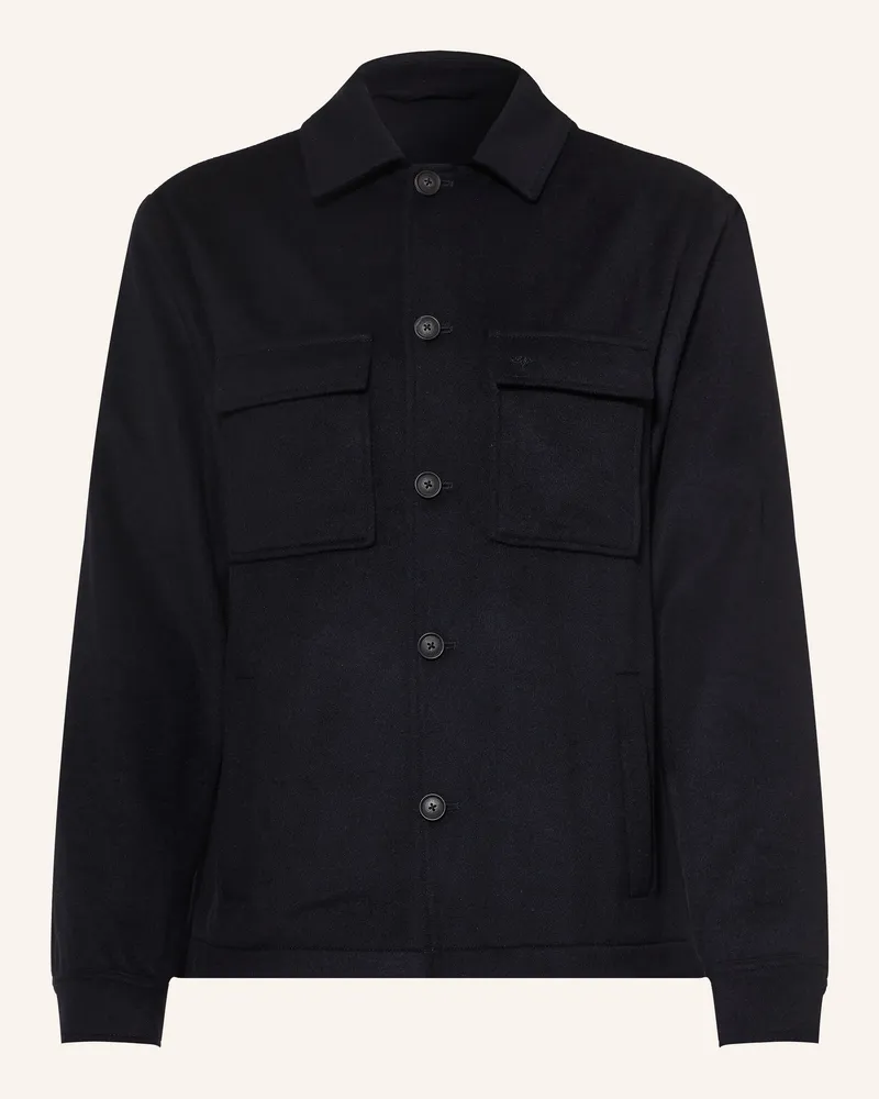 Fynch-Hatton Overshirt blau Dunkelblau