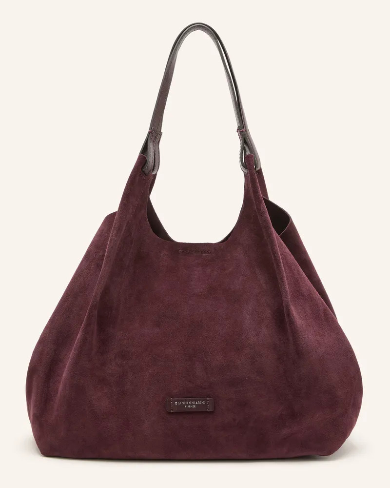 Gianni Chiarini Shopper Dua Xl Mit Pouch rot Dunkelrot