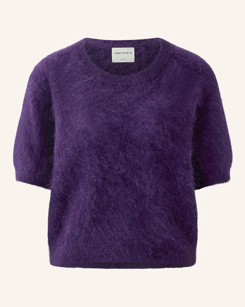 Oui  Cashmere-Pullover lila Lila