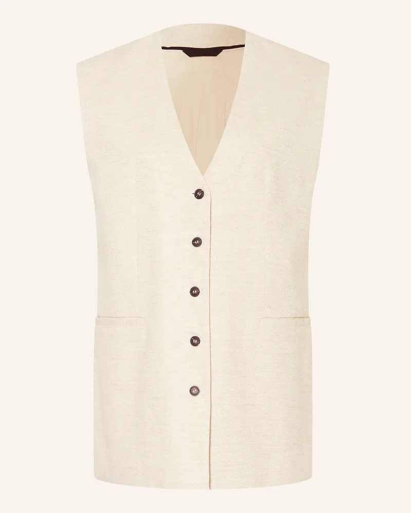 Selected Blazerweste beige Beige