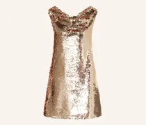 Cocktailkleid Sialla Mit Pailletten rosa