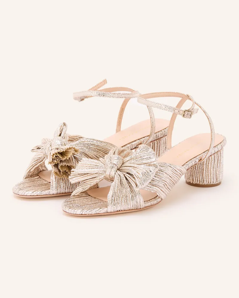 Loeffler Randall Sandaletten Dahlia beige Gold