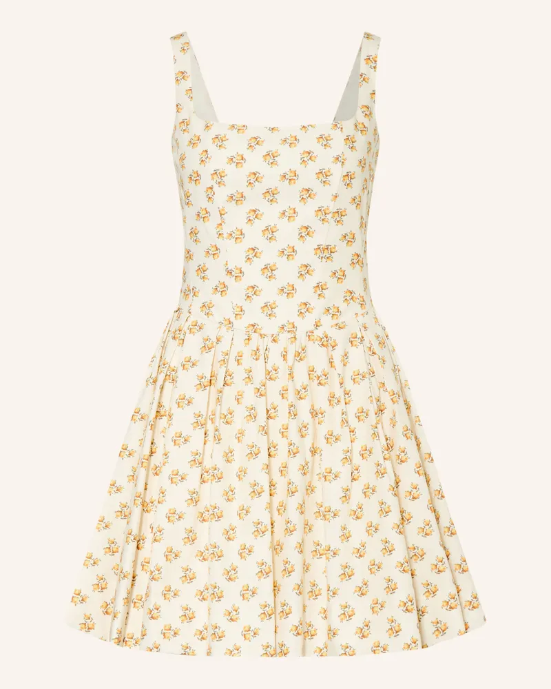 Maje Kleid gelb Creme