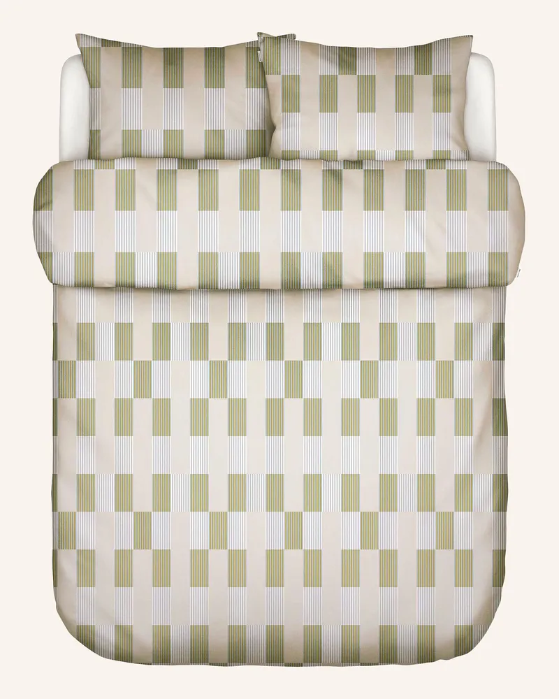 Marc O'Polo Bettwäsche Sverre grau Ecru