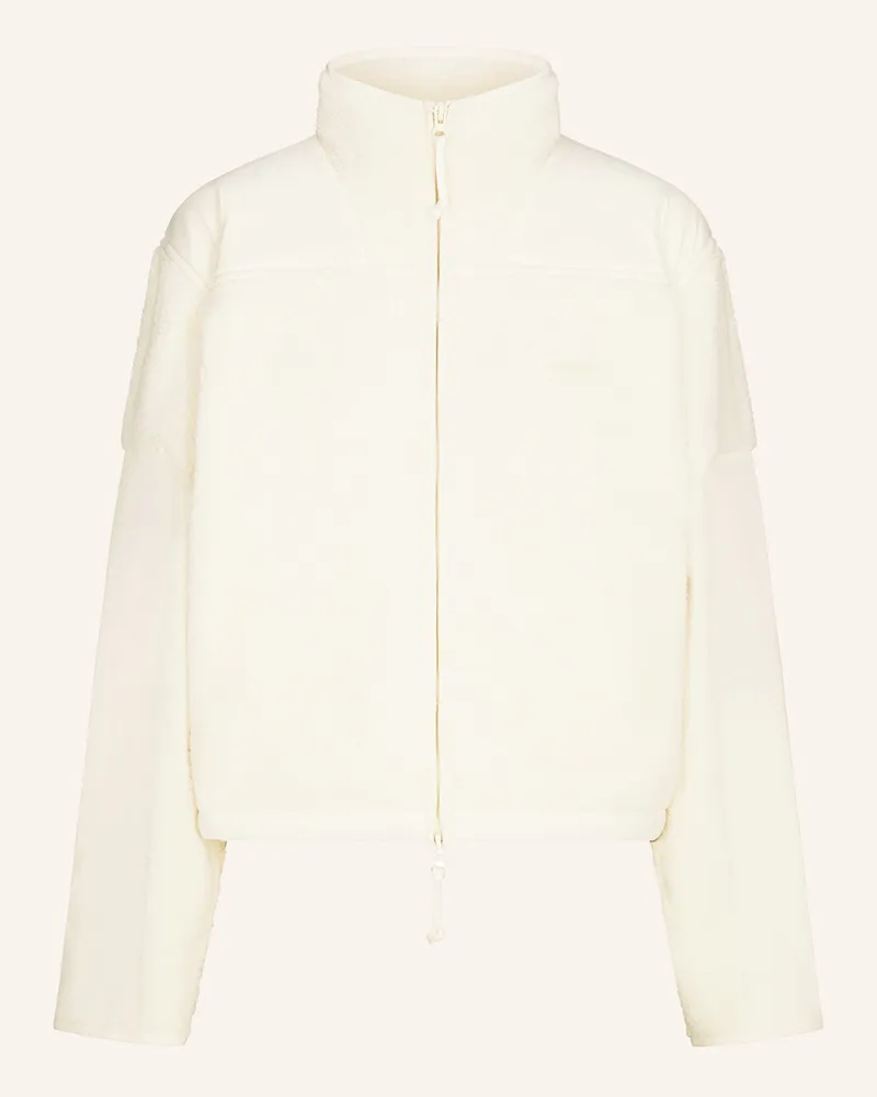 SKIMS Lounge-Fleecejacke Teddy weiss Ecru