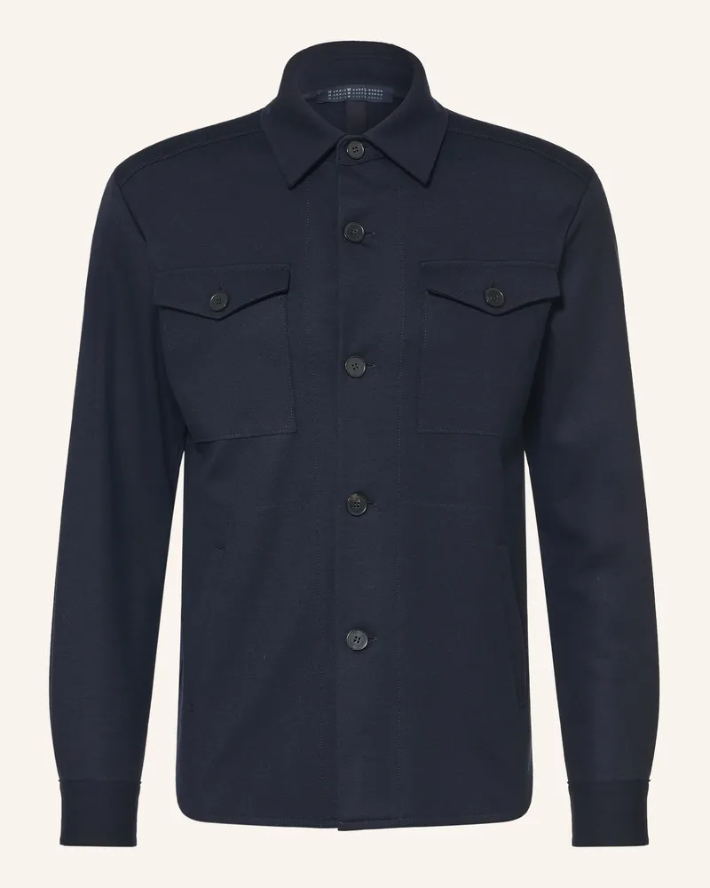 Harris Wharf London Overjacket blau Dunkelblau