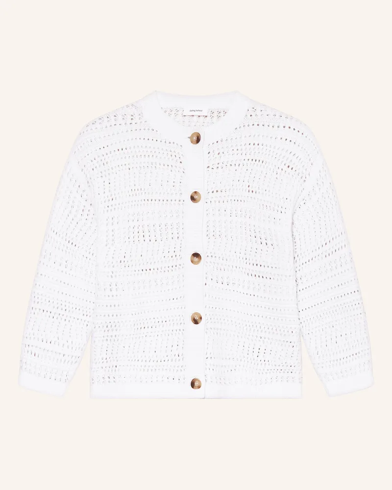 Darling Harbour Strickjacke weiss Weiss