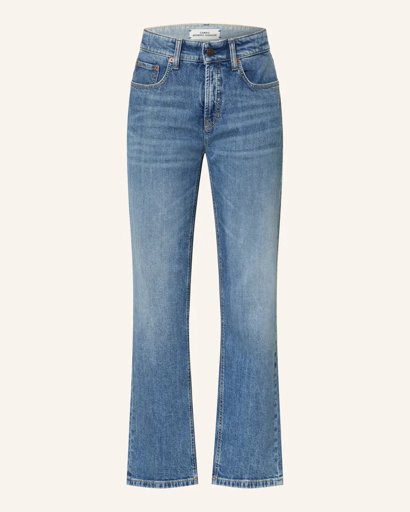 Cambio Straight Jeans Gini blau 5225