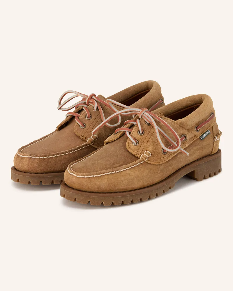 Sebago Bootsschuhe Acadia beige Camel