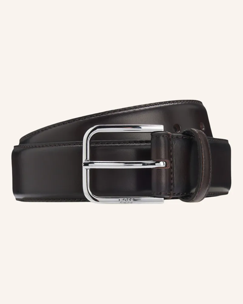 HUGO BOSS G�Rtel Madison-B1_Vlst_Sz35 braun Dunkelbraun
