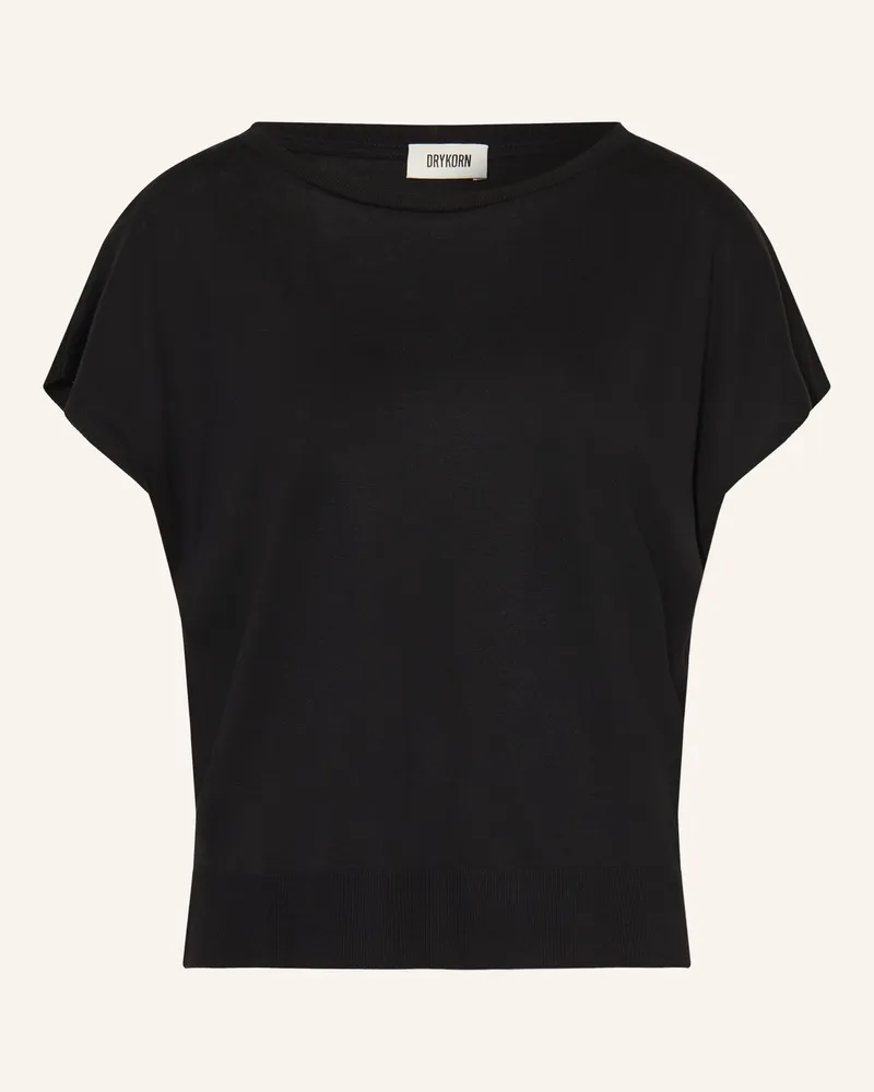 Drykorn T-Shirt Vanope schwarz Schwarz