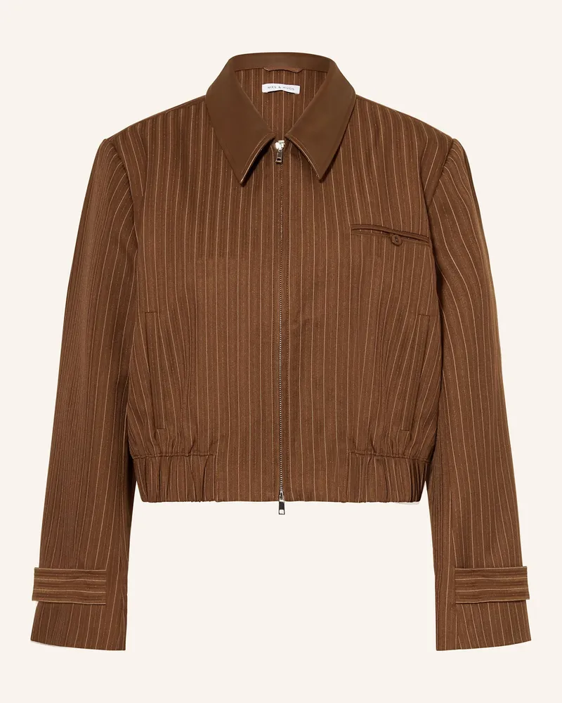 Mrs & HUGS Blouson braun Braun