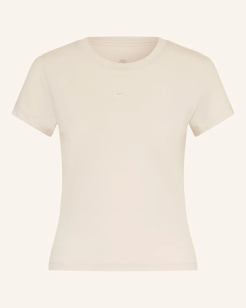 Nike T-Shirt Hellbraun