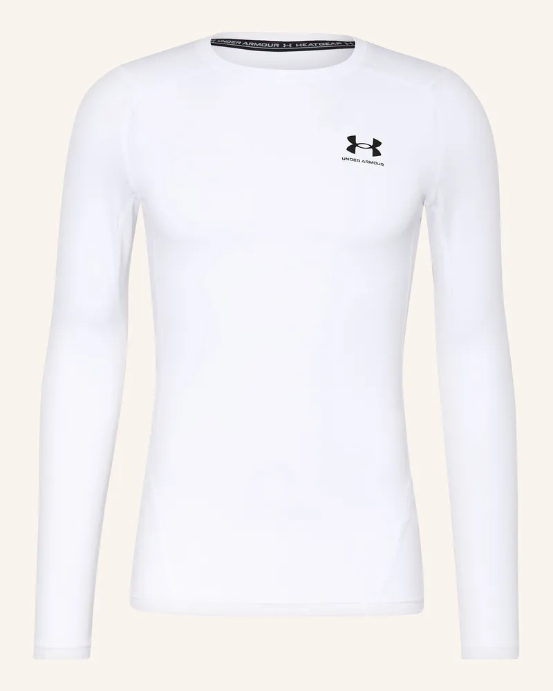 Under Armour Longsleeve Ua Heatgear Armour weiss Weiss
