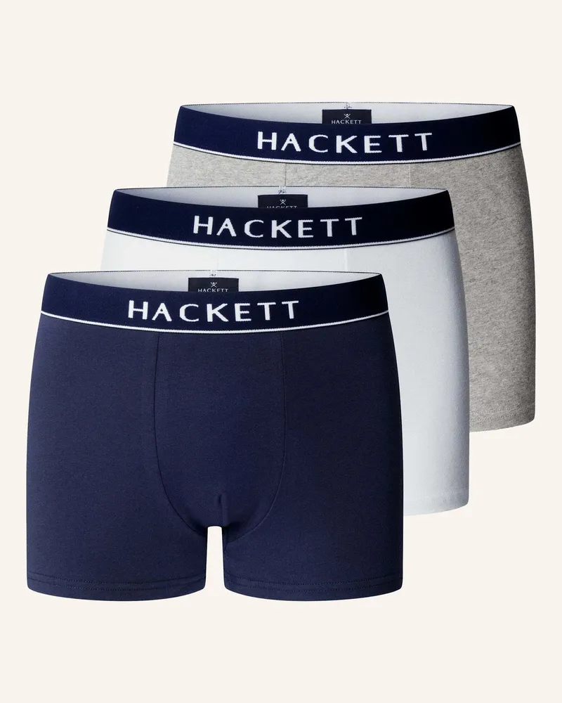 Hackett Boxershort CORE COLOUR TK 3P Hellgrau
