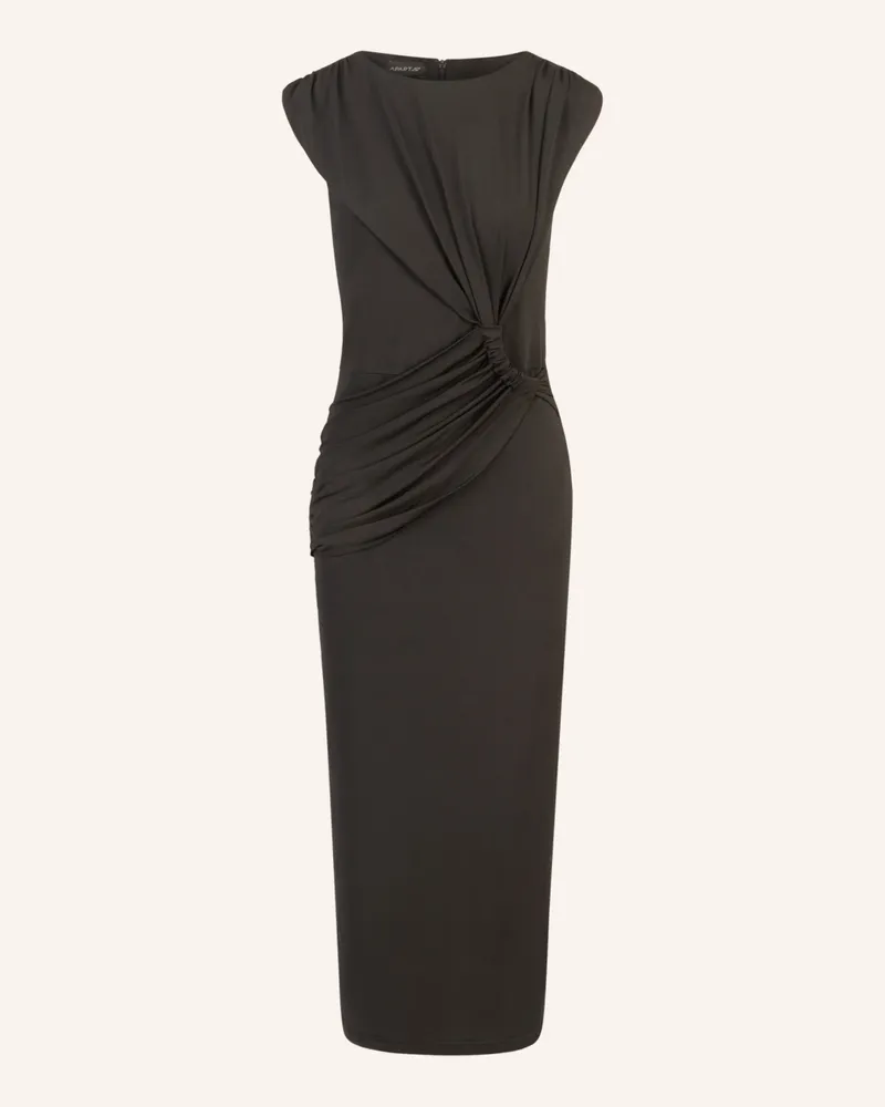 Apart Midi Jerseykleid Schwarz
