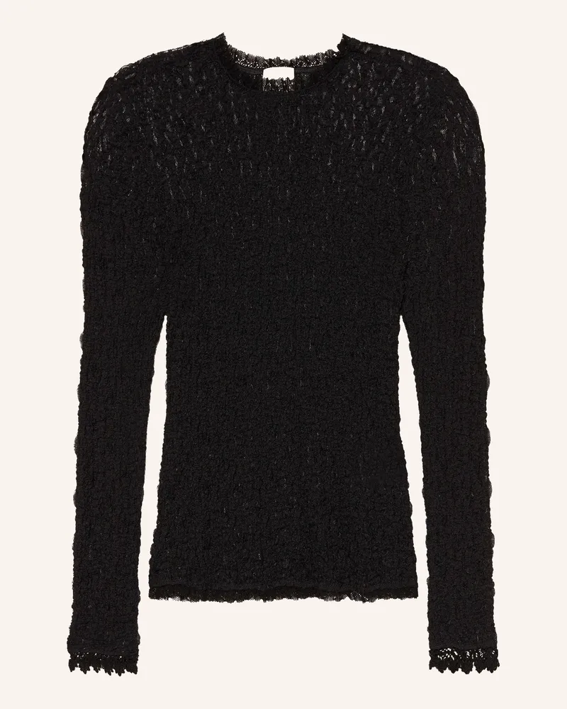Isabel Marant Longsleeve Brany Aus Spitze schwarz Schwarz