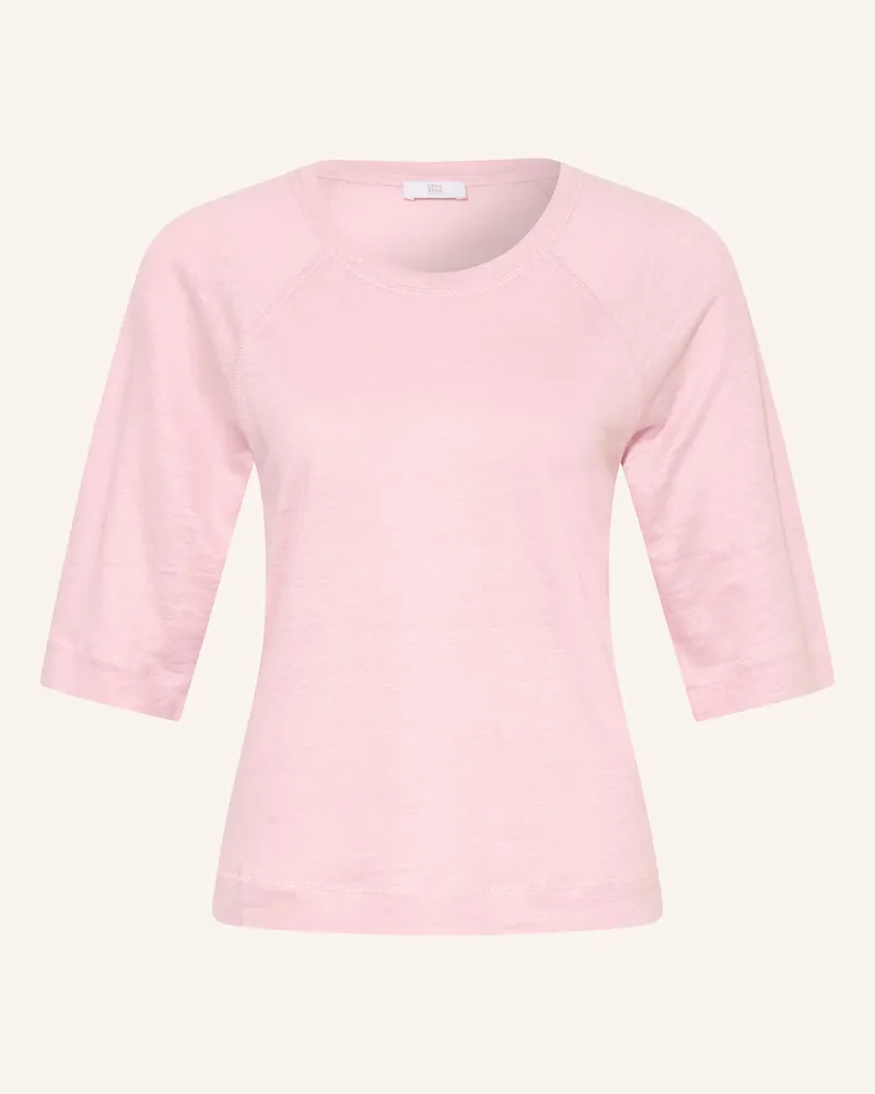 Riani T-Shirt Aus Leinen rosa Hellrot