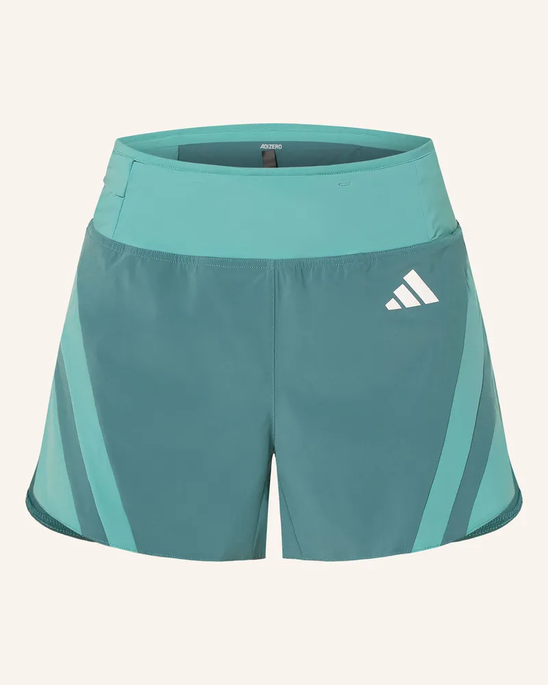adidas 2-In-1-Laufshorts Adizero Archive Running Gel gruen Petrol
