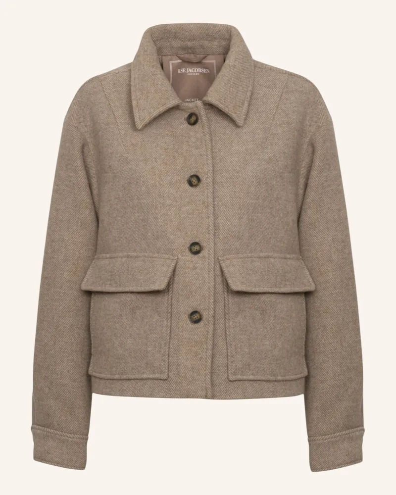 Ilse Jacobsen Übergangsjacke melton01 beige Beige