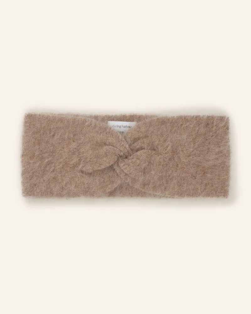 Darling Harbour Stirnband aus Cashmere Kiesel