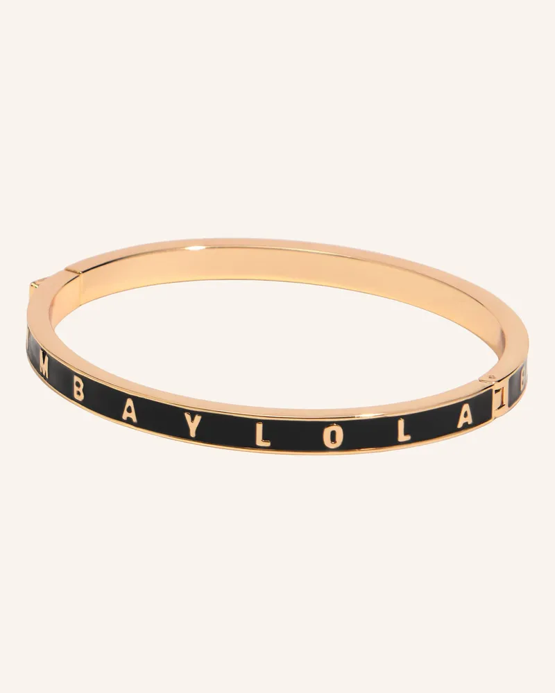 BIMBA Y LOLA Metallarmband schwarz Schwarz