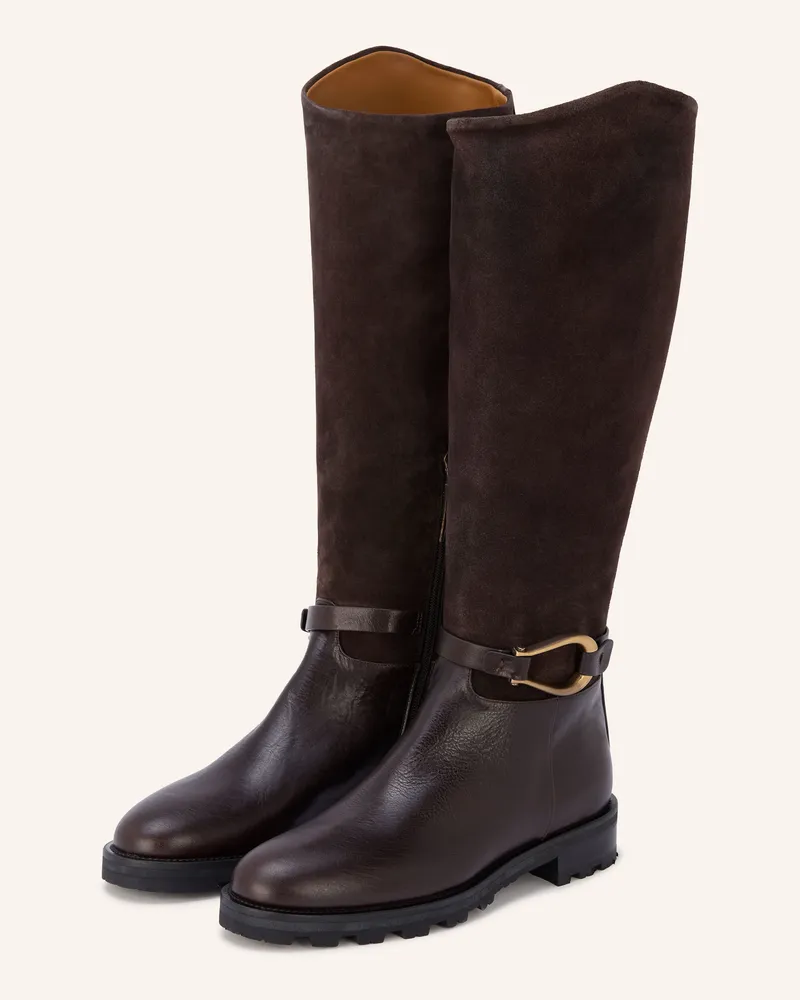 FESTA Milano Stiefel Nia braun Dunkelbraun