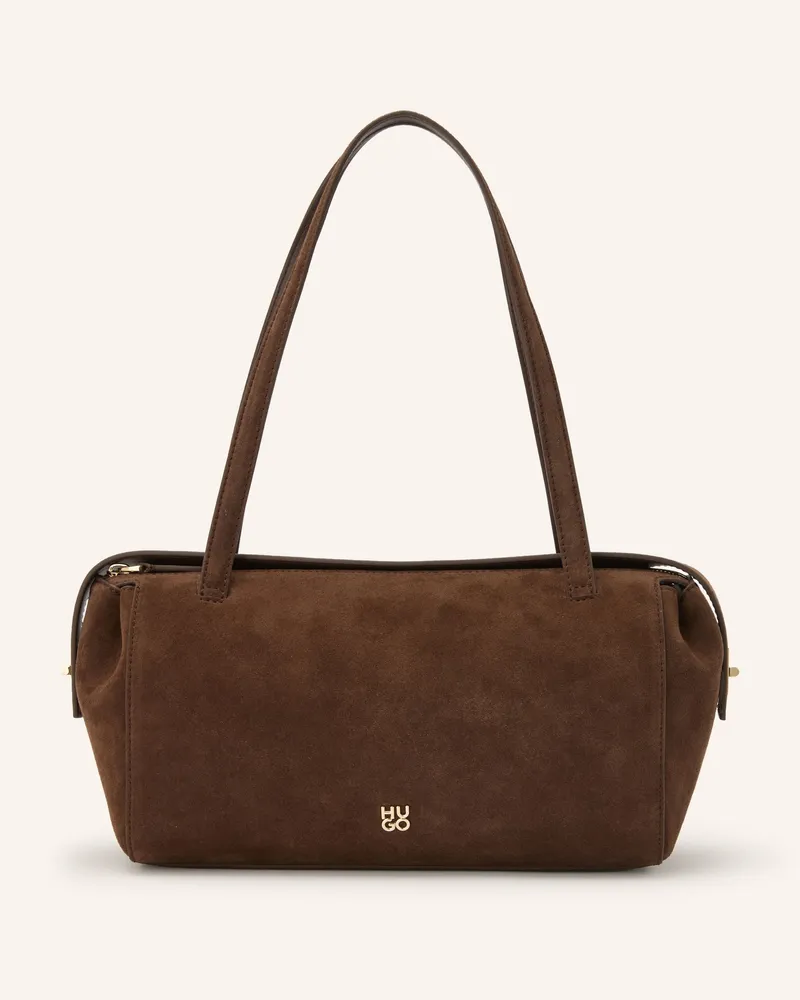 HUGO BOSS Schultertasche Meelo braun Dunkelbraun