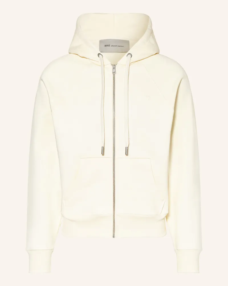 AMI Paris Sweatjacke beige Hellgelb