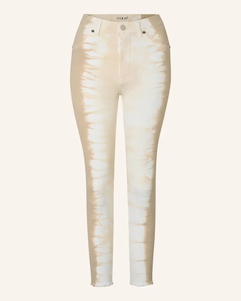 ITEM m6 7/8-Jeans Cropped High Rise Mit Shaping-Effekt beige Beige