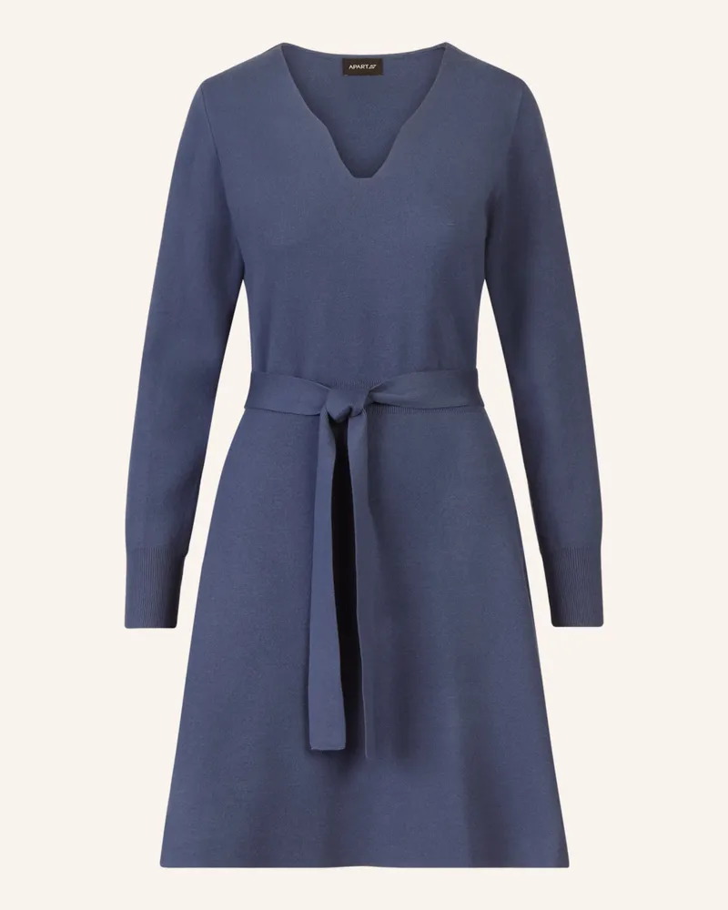 Apart Strickkleid Blau