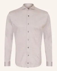 van Laack Jerseyhemd Extra Slim Fit Beige