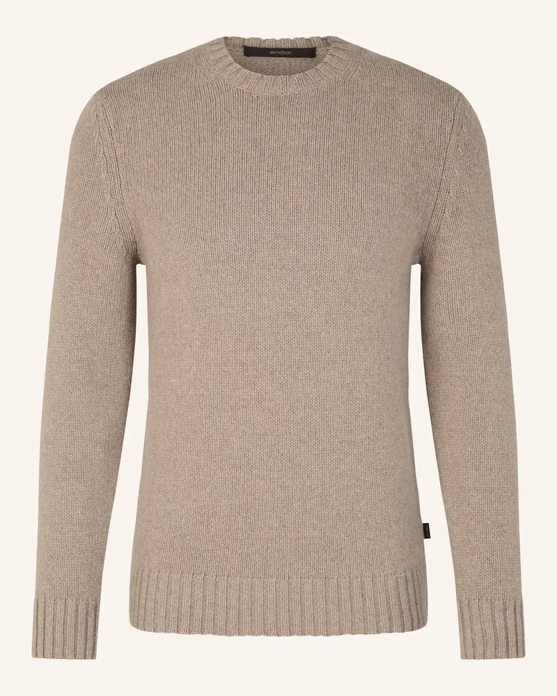 windsor. Cashmere-Pullover Beige