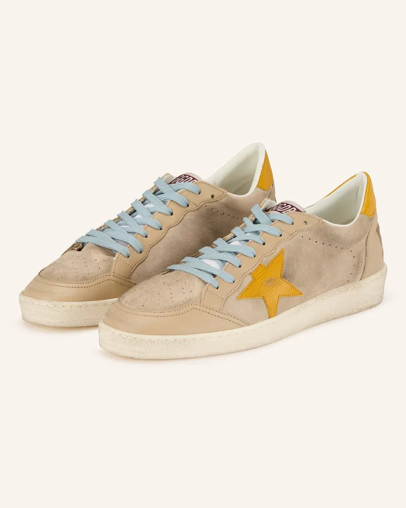Golden Goose Sneaker BALL STAR Camel
