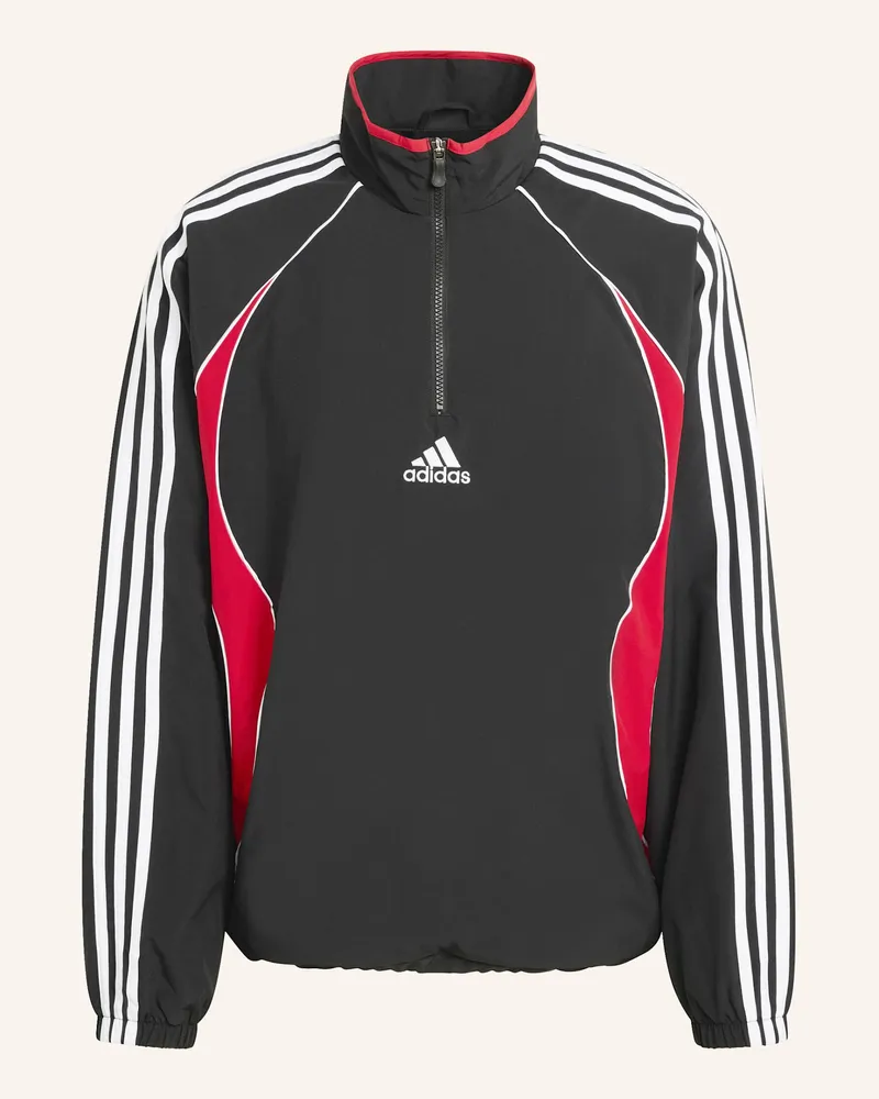 adidas Teamgeist Half Zip Sweatshirt. schwarz Schwarz