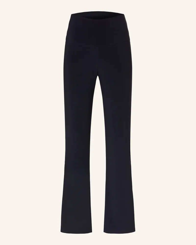 Norma Kamali Marlenehose blau Dunkelblau