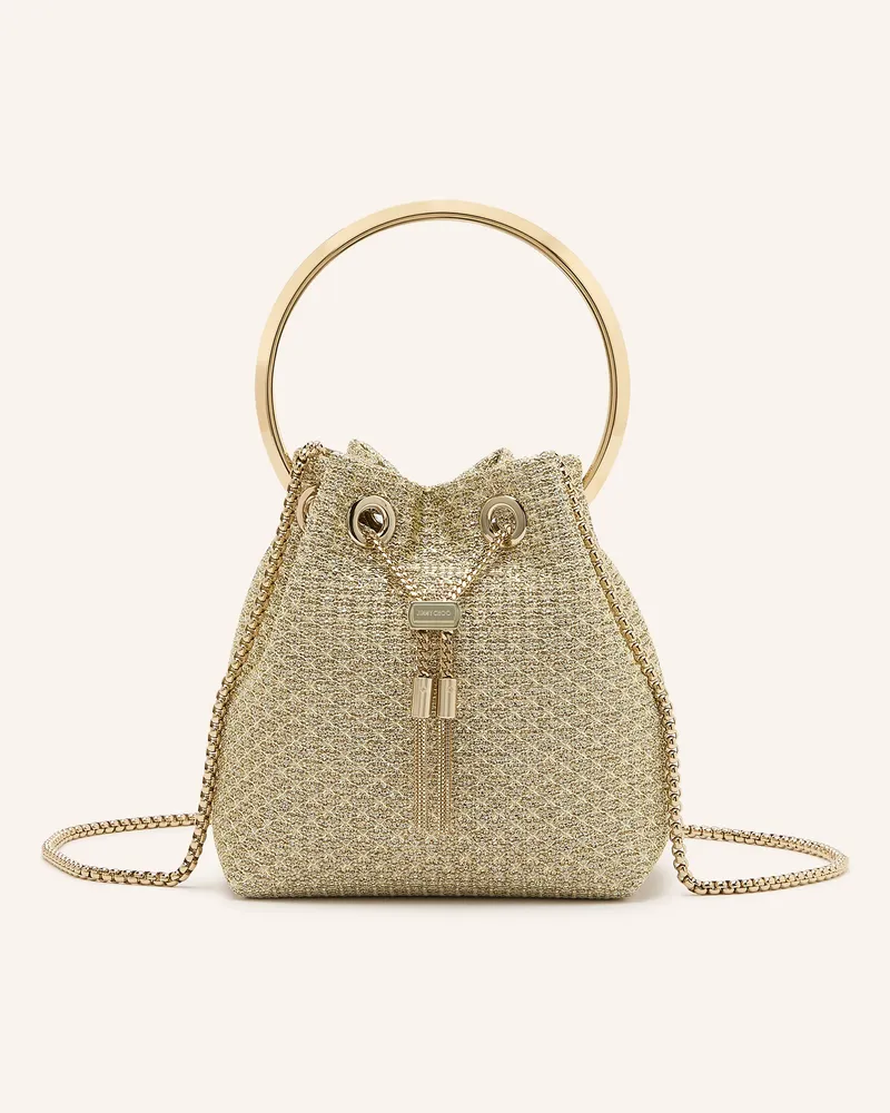 Jimmy Choo Umhängetasche Bon Bon Mini gold Gold