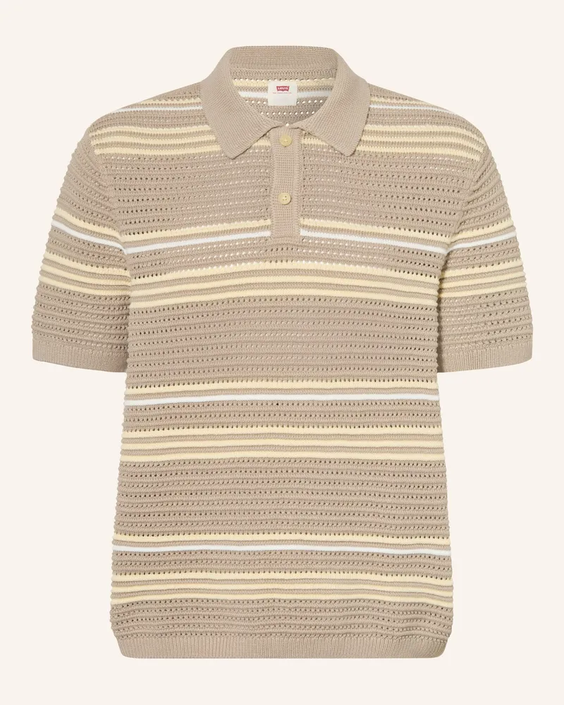 Levi's Levi Strick-Poloshirt Laguna beige Taupe