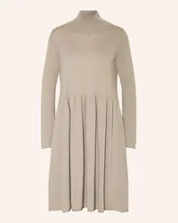 ALLUDE Strickkleid mit Cashmere Beige