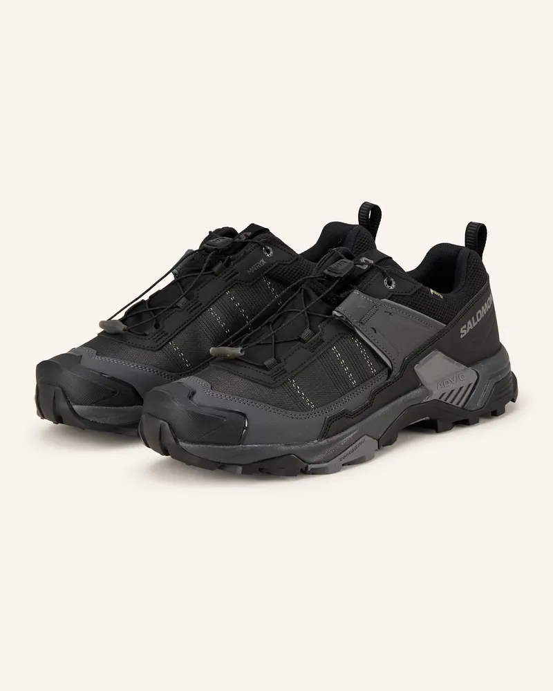 Salomon Wanderschuhe X Ultra 5 Gtx schwarz Schwarz