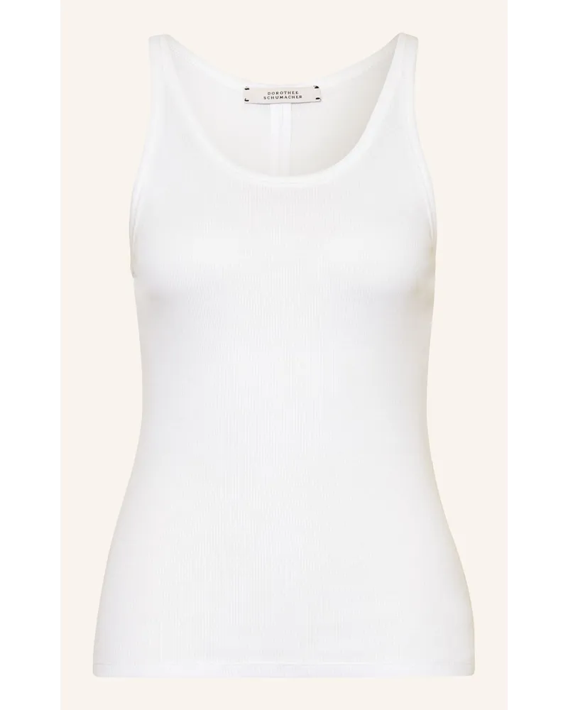 Dorothee Schumacher Top SIMPLY TIMELESS TOP Weiss